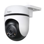 TP-Link Tapo C510W Outdoor Wi-Fi Security Camera, 3MP Definition, 360° with Full-Color Night Vision, Two-Way Audio, Cloud Video Recording, Works with Alexa