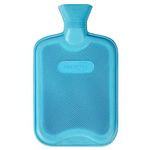 HomeTop Premium Classic Rubber Hot Water Bottle(2 Liters,Blue)