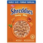 Post Honey Shreddies Cereal, Family Size, 635g, Pack of 1