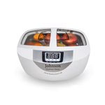 Johnson Ultrasonic Cleaner 2.5L For Fruits,Vegetable Pesticide,Dust and Bacteria cleaning Machine with Auto Digital Timer and Heater, Professional 40kHz Retainer Home Ultrasonic Machine