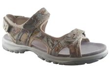 Urban Jacks Women’s Nubuck Leather Hiking Sandals, Outdoor Sport Trekking Sandals, Touch and Close Walking Shoes Sizes 4-8’s (Biege Multi, UK Footwear Size System, Adult, Women, Numeric, Medium, 6)