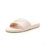 PUMA Women's Cool Cat Sherpa Slide Sandal, Cloud Pink-Rose Gold, 9