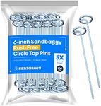 Sandbaggy 6-inch Circle Top Pins - 