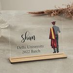 WEHATKE Customized Graduation Plaque | Graduation Gift | Gift For Students (Design 8)