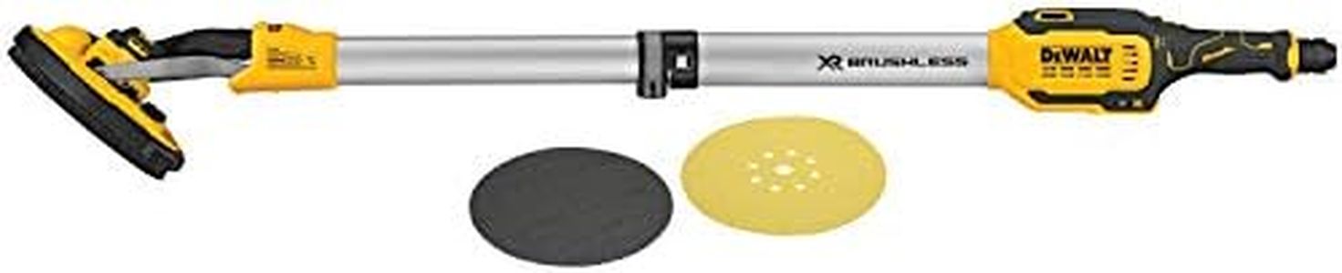 DeWALT Akku-Trockenbauschleifer DCE800N-XJ Schleifmaschine, Deckenschleifer, Teleskopschaft, 18 V