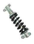 Bicycle Shock Absorber Rear Suspension MTB Shocks/Bicycle Bumper Spring Silver and Black Shocker Rear (1) s&m