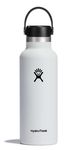 Hydro Flask Standard Mouth Water Bottle, Flex Cap - 21 oz, Graphite