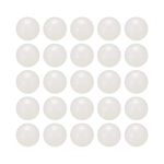 uxcell 1/2-inch PA Nylon Solid Plastic Balls, Precision Bearing Ball 25pcs