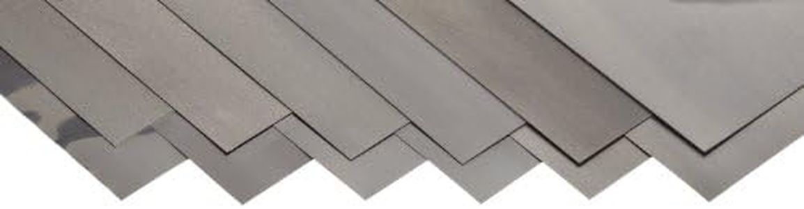 Small Parts 16680 Precision Brand Carbon Steel 1008 Shim Stock Assortment, Full Hard Temper, AISI 1008/AISI 1010, ASTM A109 for Chemistry, 0.001", 0.0015", 0.002", 0.003", 0.004", 0.005", 0.006", 0.007", 0.008", 0.010", 0.012",/0.015" Thick, 6" Width, 12" Length (Pack of 12)