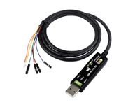 Industrial USB TO TTL Serial Cable, Original FT232RNL Chip, with Separated 4pin Header + SH1.0 3PIN Connector Suitable for Raspberry Pi 5 Serial Port Debugging,Support Win7/8/8.1/10/11, Linux, etc.