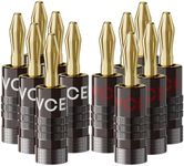 VCELINK Banana Plug 24K Gold Plated