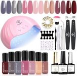 Modelones Gel Nail Polish Kit with 