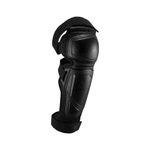 Leatt Adult 3.0 EXT Off-Road Motorcycle Full Length Knee and Shin Hard Shell Guard, Black, L/XL