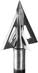 Slick Trick 1 1/16 Viper Trick 3pk 100gr Stainless Broadhead, Silver/Black