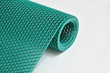 Ishro Home Anti Skid & Multipurpose RubIHr/Bathroom Mat/Shower Mat/Carpet/Rugs/Rainmat/Swimming Pool Mat|| Aqua 2x3 ft