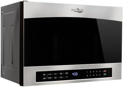 RecPro RV High Pointe 24" Stainless Steel Over the Range Microwave | 1.4 Cu. Ft. | 38L Capacity | 1000 Watts | 13.5" Turntable