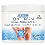 Cooling Arthritis Pain Relief Cream – Non-Greasy & Fast Absorbing Joint Cream with Glucosamine, MSM, Turmeric, Camphor & Menthol. For Joints, Muscles, Hands, Knees, Neck & Back. Made in Canada.