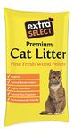 Extra Select Premium Wood Based Cat Litter, 15 L