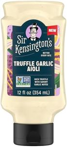 Sir Kensington's Spread & Dressing, Truffle Garlic Aioli 6 for Dipping, Drizzling & Spreading, Non-GMO, Certified Humane, Keto, Gluten Free & Kosher, 12 oz