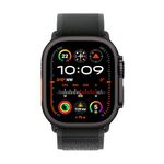 Apple Watch Ultra 2 [GPS + Cellular 49mm] Smartwatch, Sport Watch with Rugged Black Titanium Case with Black Trail Loop. Fitness Tracker, Precision GPS, Action Button, Extra-Long Battery Life