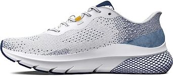 Under Armour Men's HOVR Turbulence 2 Running Shoe, (101) White/Varsity Blue/Tahoe Gold, 9