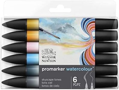 Winsor & Newton Watercolour Promarker, Skyscrape Tones (Set of 6)