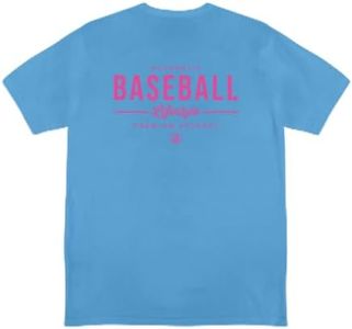 Baseball Lifestyle 101 Authentic Tee - Cotton Candy Blue - S