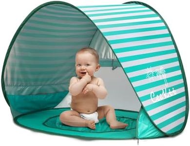 Pop up Baby Beach Tent, Outdoor Automatic UV Protection Beach Tent with Mini Pool, Baby Portable Shade Sun Shelter Canopy for Family Garden Camping Picnic (green)