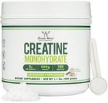 Creatine Monohydrate Powder 1.1lbs (100 Servings of 5 Grams Each - Third Party Tested Micronized Creatine Powder) (with Scoop)(Creatina Monohidratada) by Double Wood