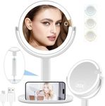 Lighted Makeup Mirror, 20X Magnifyi