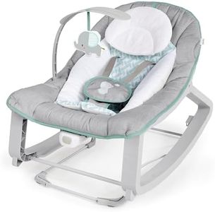 Ingenuity Keep Cozy 3-in-1 Grow with Me Vibrating Baby Bouncer Seat & Infant to Toddler Rocker - Weaver, Newborn and up