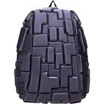 Madpax Blok Outer Limits Black 15" Laptop Stylish Large Storage Backpack for Men & Women Carry On Unisex Casual Travel Commuter Bag