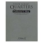 State Series Quarters 1999 - 2009 Collector's Map: Including the District of Columbia, Puerto Rico, the U.S. Virgin Islands, Guam, American Samoa, and the Northern Mariana Islands