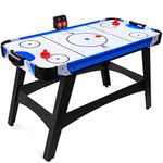 Best Choice Products 54" Air Powered Hockey Table with Puck, Paddles, & LED Score Board