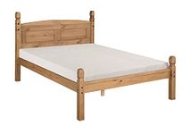 Mercers Furniture Corona King Size Low Foot End Bed Frame,COR122