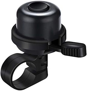 Bike Bell,Brass Bicycle Bell Classic Bike Bells for Adults/Kids Ring Bell Horn for Mountain Bike Scooters Ebike Accessories Loud Crisp Clear Sound,Black