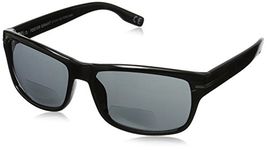 Foster Grant Men's Senate 1017552-200.COM Square Reading Glasses, black, 2