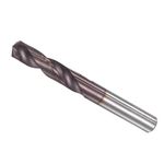 CoCud Solid Carbide Drill Bit, 5.4mm Diameter, AlTiSin Coated K45/P10 Tungsten Carbide Twist Drill Bits - (Applications: for Hardened Steel Stainless Steel Alloy), 1-Piece