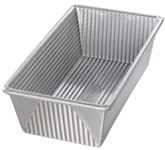 USA Pans 10 x 5 x 2.75-Inch Loaf Pan, Aluminized Steel with Americoat