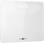 550lb Scale for Body Weight with Ultra-Wide Platform and Large LED Bezel-Less Display, Accurate High Precision Digital Bathroom Scale with Extra-High Capacity