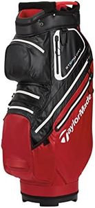 TaylorMade Bolsa de Carrito StormDry 2023 (Rojo/Negro)