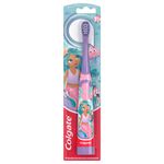 Colgate Kids Powered Vibrating Toothbrush, Mermaid, 1 Pack