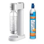 Philips Water Add4902Wh/10 Gozero Sparkling Water Maker, Plastic, White, 1 l