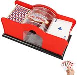 Hand Shuffling Machine,Playing Cards Shuffler and Dispenser | Playing Card Shuffler Manual for Blackjack Texas Holdem Poker Home Card Games, Card Shuffling