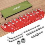 11-Hole Shelf Pin Jig and Hinge Jig