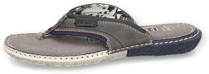 Dockers by Gerli Uomo Flip-Flop, Uomini Sandali,Sandalo,Comodo,Leggero,Estate,Spiaggia,Dunkelgrau,41 EU / 7.5 UK