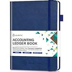JUBTIC Hardcover Accounting Ledger 