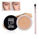 Under Eye Concealer for Dark Circles Color Corrector Pro Concealer Full Coverage Concealer de oieras Long-lasting Cover up Makeup Waterproof Concealer Makeup -02 LIGHT CREAM