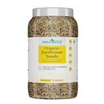 Neuherbs Raw Sunflower Seeds for Eating, High in Protein and Fiber & Gluten free : 1 KG