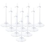 HMIEPRS 10PCS Doll Holder, Doll Stand Display Holder, Ideal Doll Display Stand Support with Adjustable Waist Clip for 11 to 13 Inch Tall Dolls